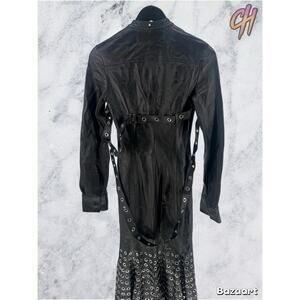 Off White Women's Maxi Dress Black Size 40 (MSRP: $3625.00)